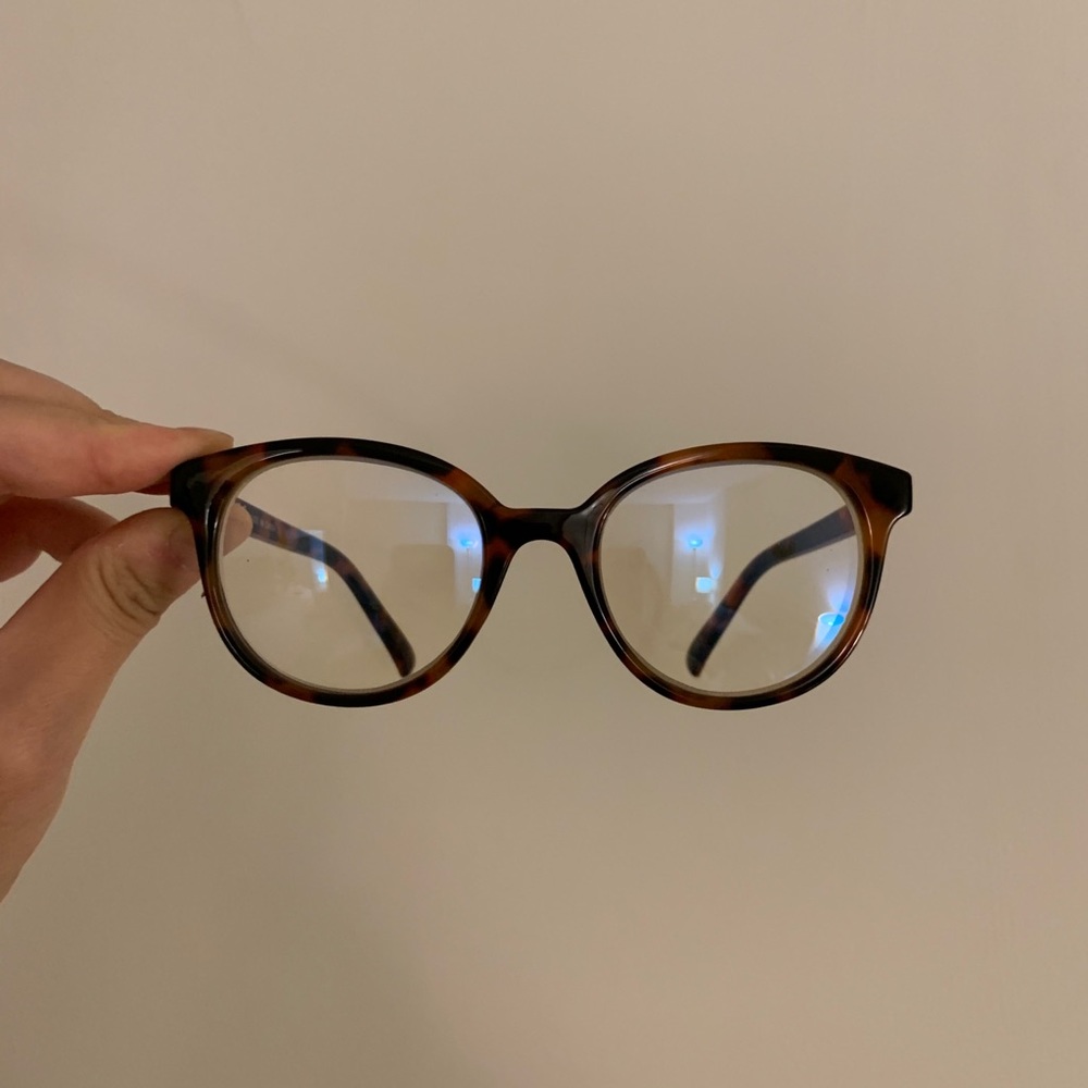NWOT J.Crew Blue Light Glasses Tortoise